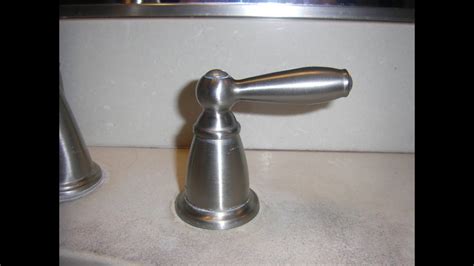 Removing Stubborn Moen Brantford Bathroom Faucet Handle